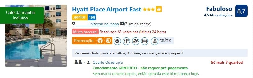 Cancelación Gratuita del Hotel